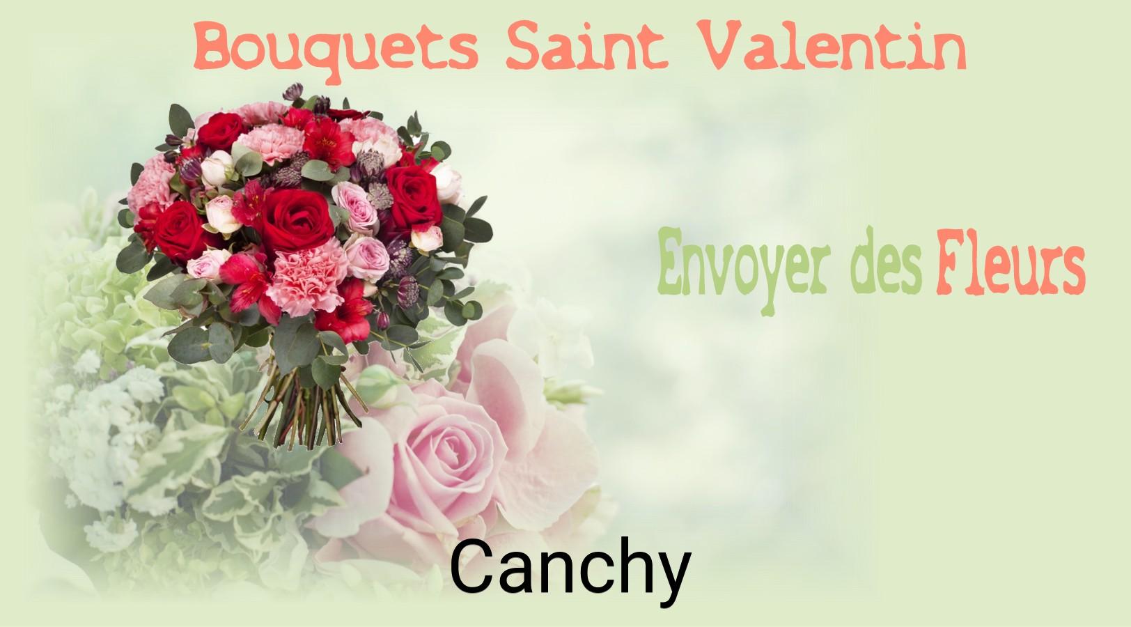 Roses de Saint-Valentin livrées à Canchy